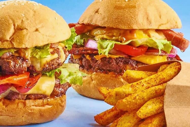 Burger and Fries