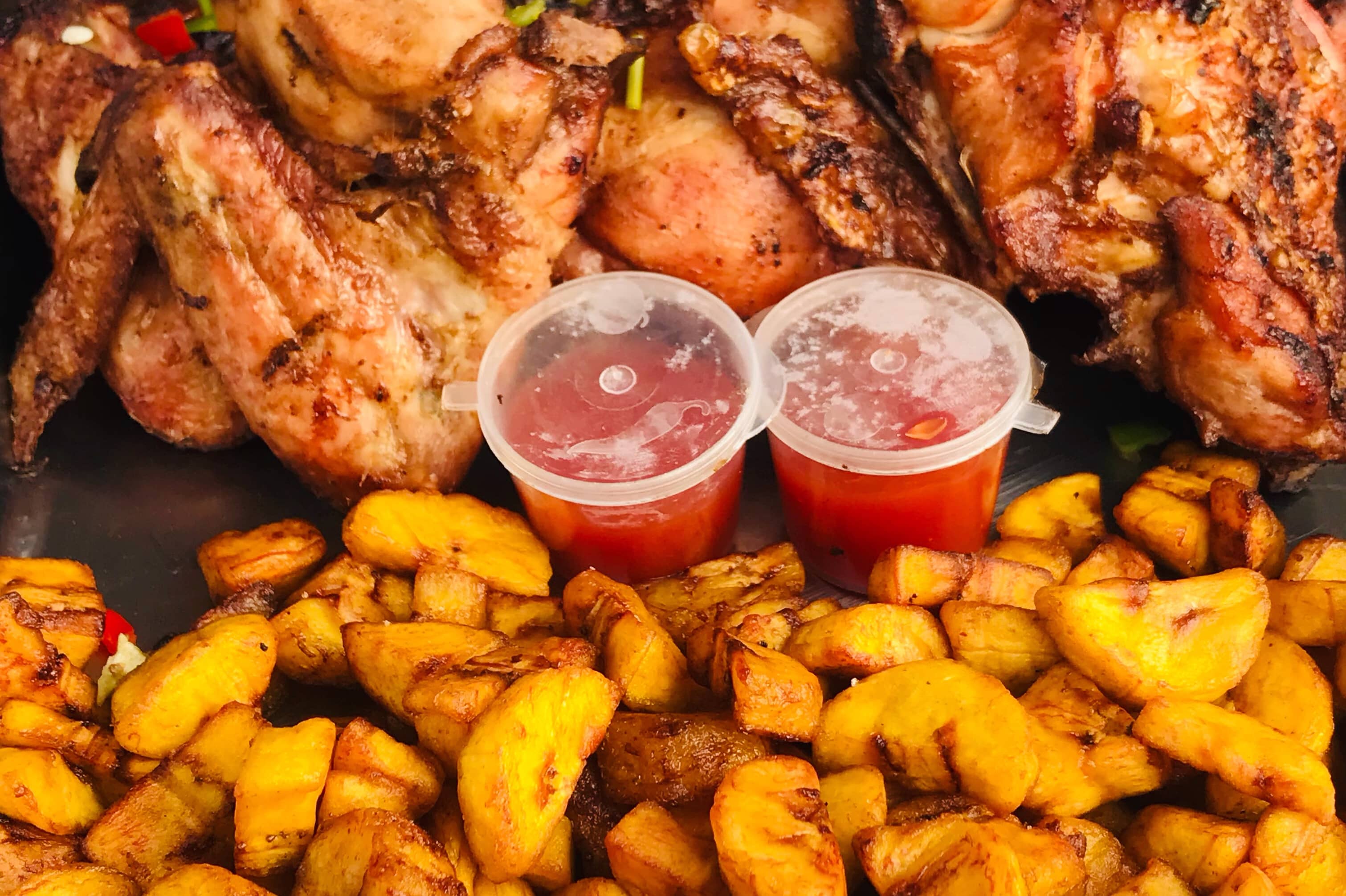 Chicken x Fried Plantain