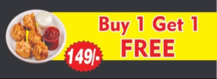 Buy 1 Get 1 Free - Momos