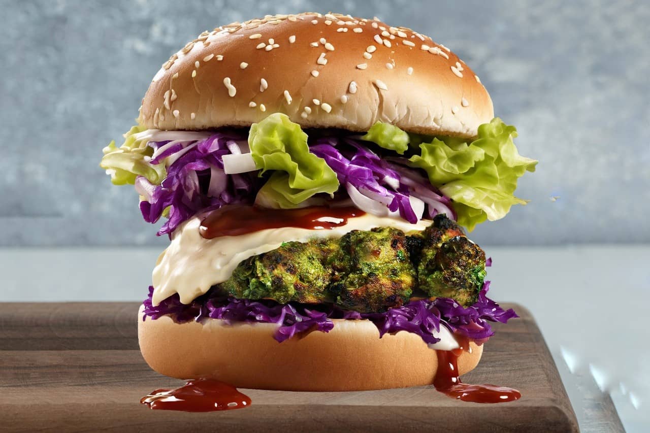 South American Chimichurri Burger