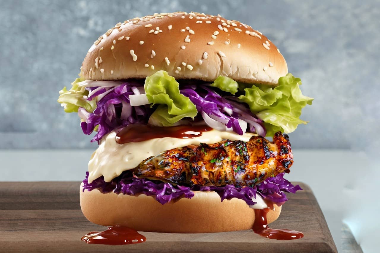 Garden Rosemary BBQ Burger