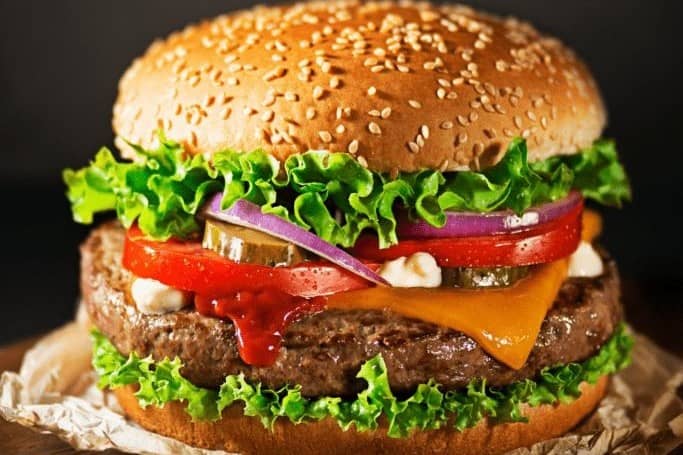 Fire Aloo Tikki Burger