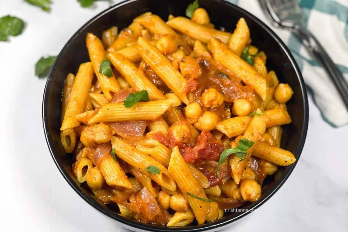 Indian style Pasta