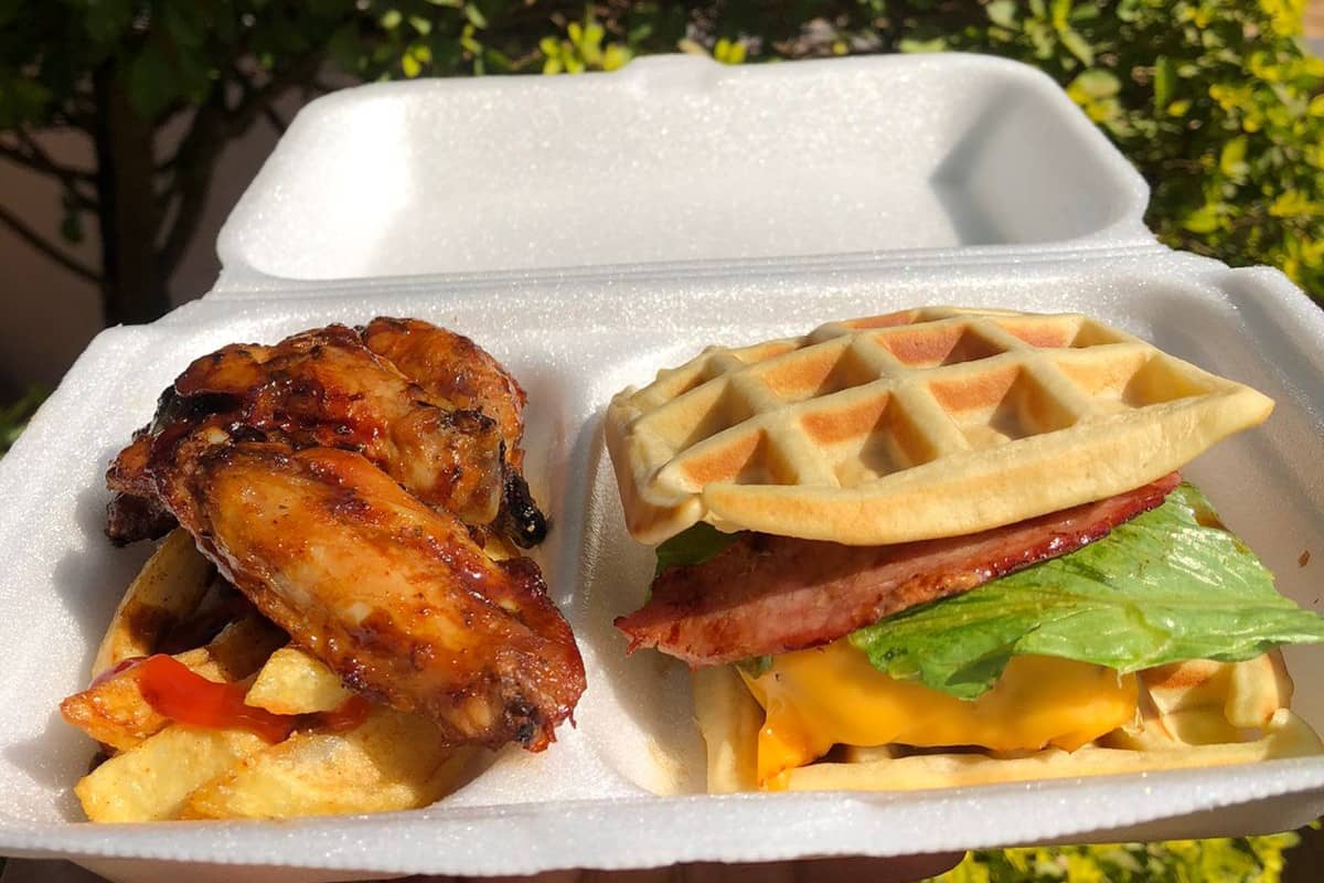 Beef Waffle Burgers