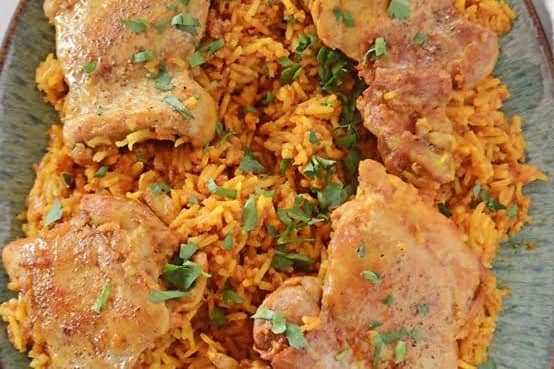 SAUDI KABSA CHICKEN RICE