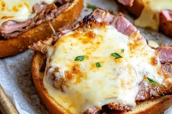 BEEF CHEESE TOAST