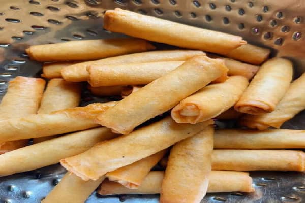 Springrolls and Samosa