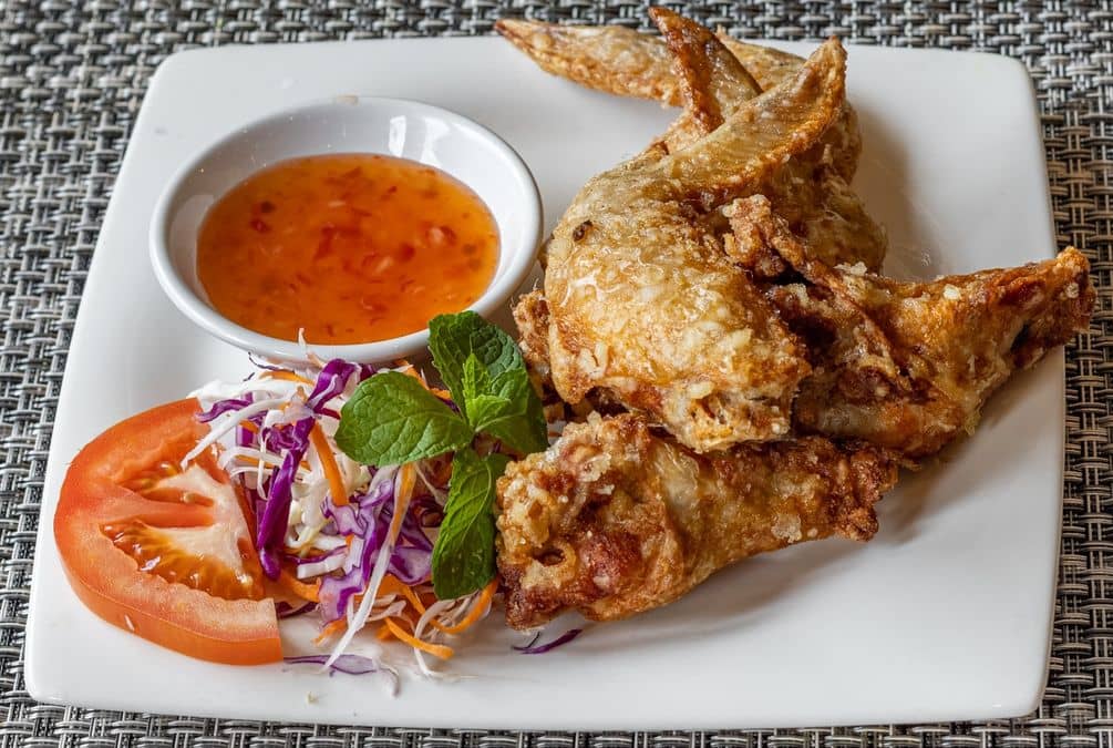 Crispy Chicken Wings (5 pieces per serve)