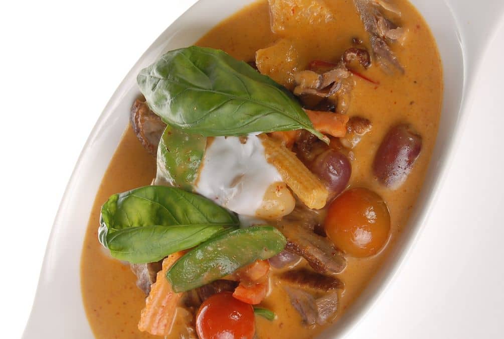 Red Curry Duck with Pineapple (GF)