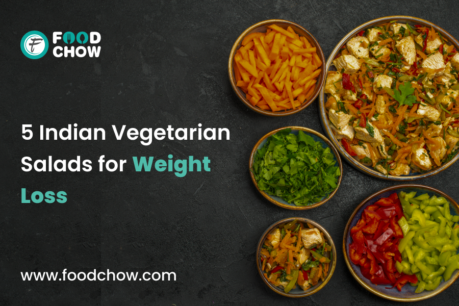 Indian Vegetarian Salad recipe for Weight Loss