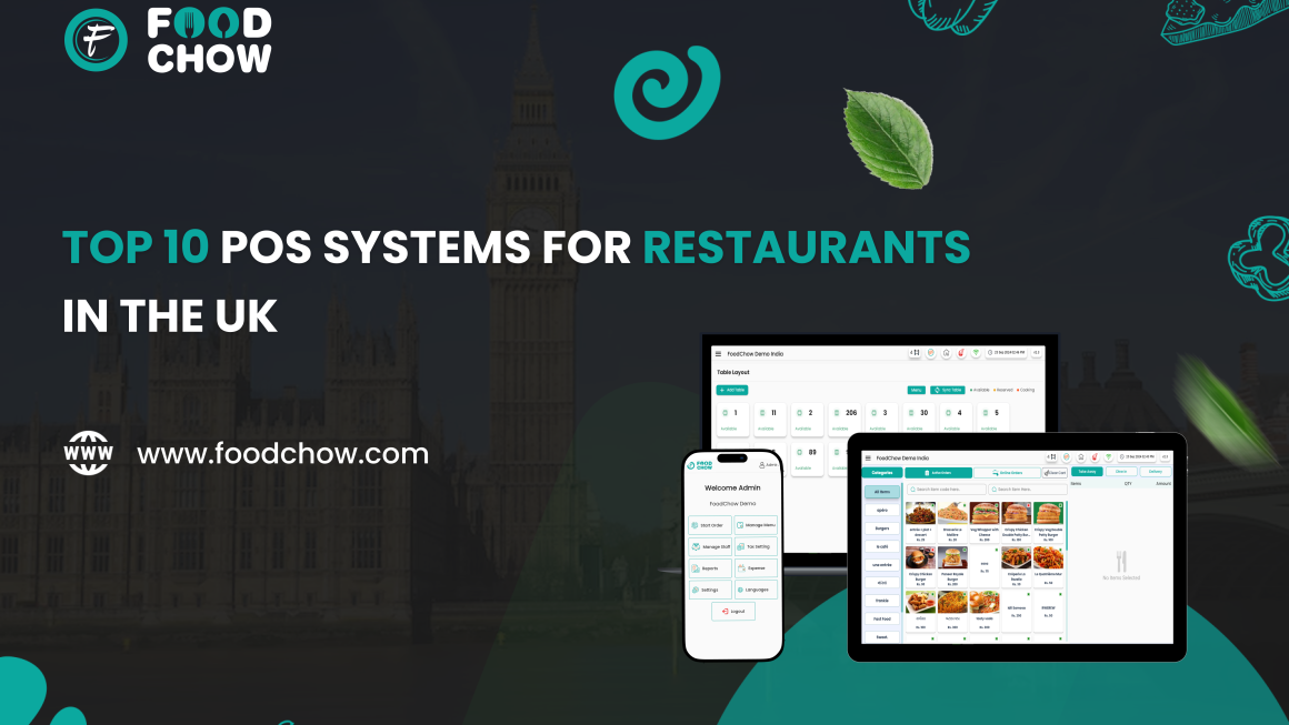 Top 10 POS Systems for Restaurants in the UK