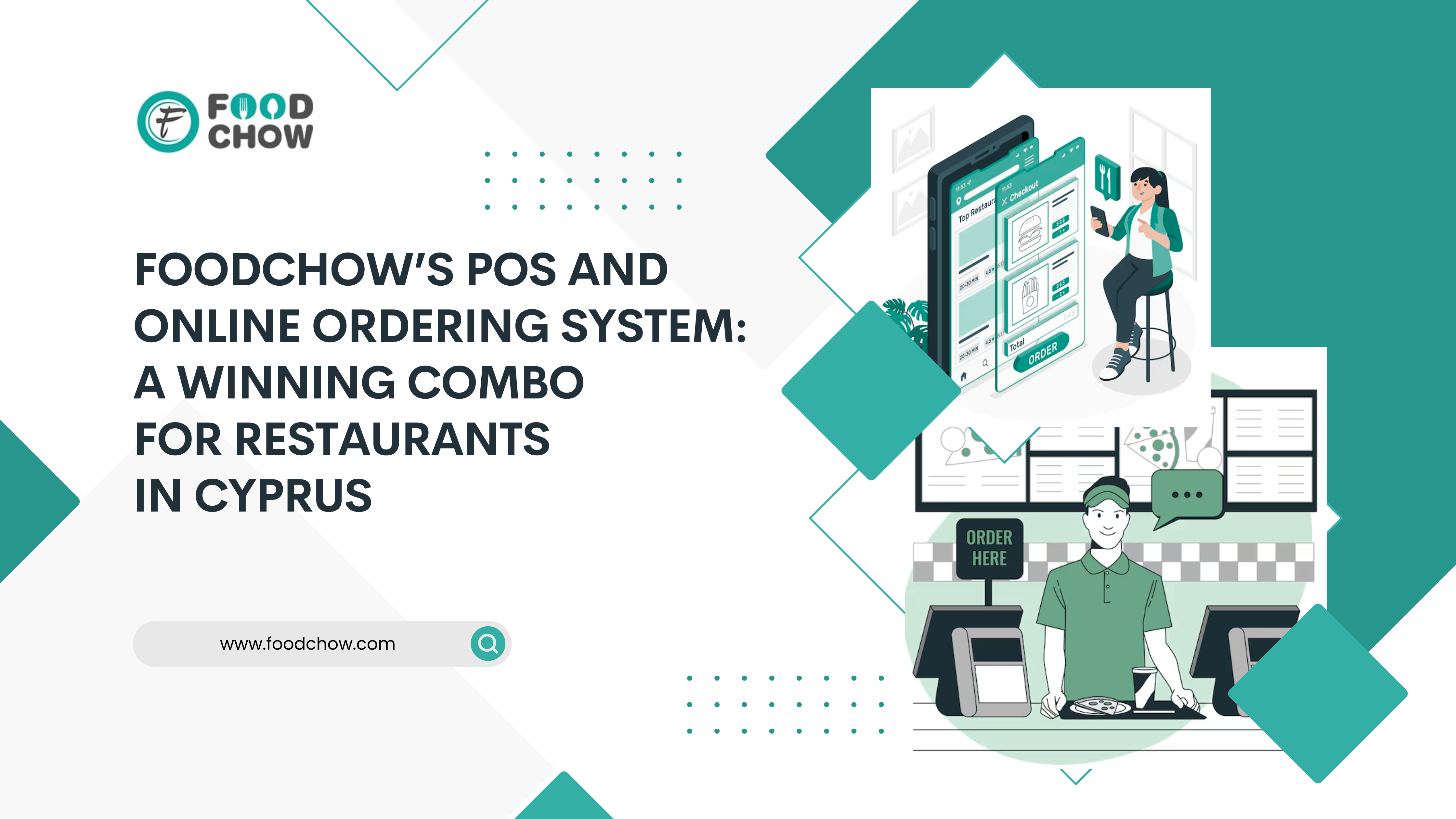 Foodchow’s POS and Online Ordering Systems Interface - Elevate Your Restaurant in Cyprus with Innovative Features