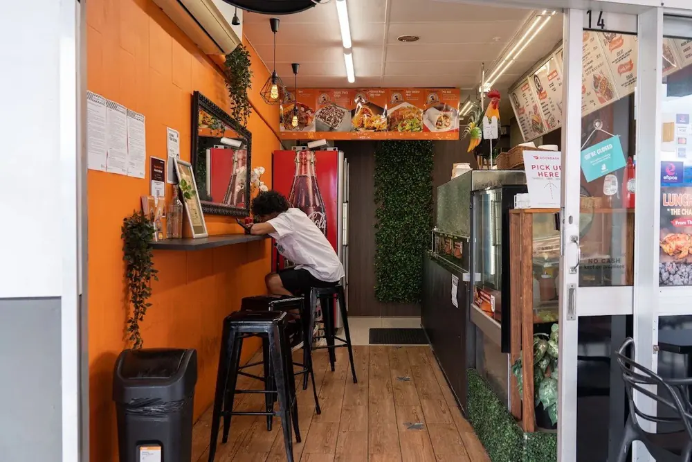 Inside Big Charcoal Chicken, Shop 14 at Acacia Marketplace, Acacia Ridge, Australia