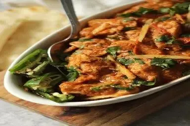 Ginger Chicken at Rahaf Restaurant, Ajman
