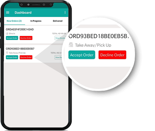 Restaurant Management App for Android & iPhone