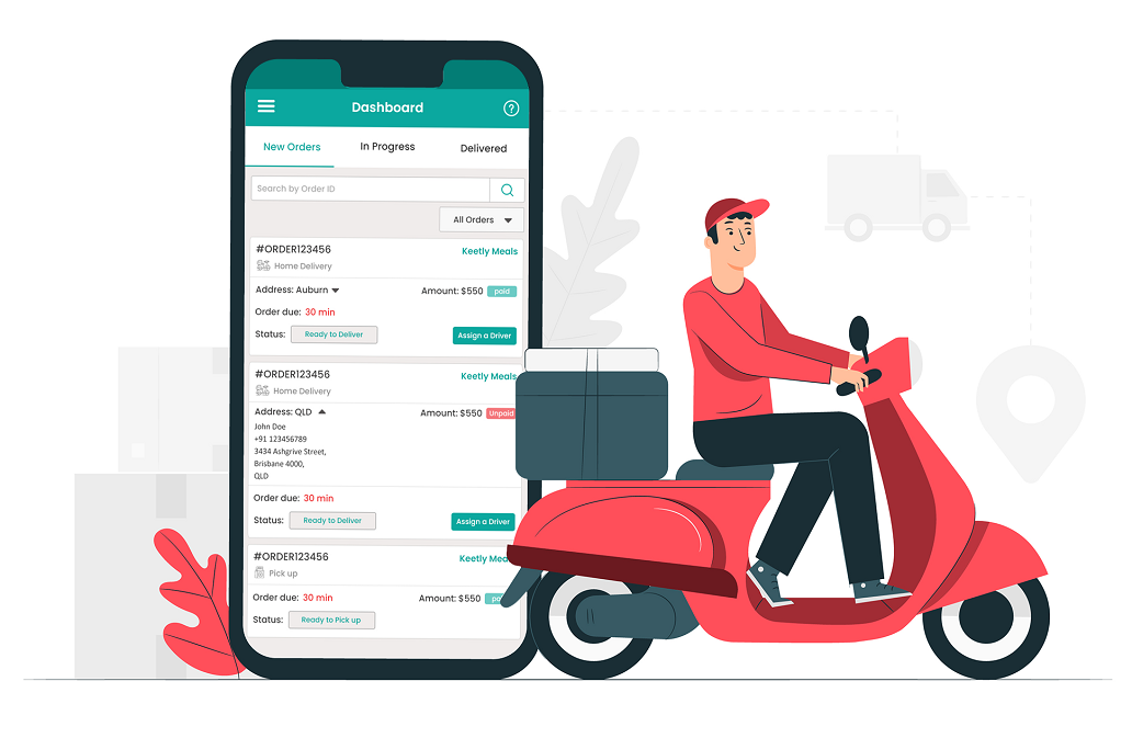 Delivery Manager Android App