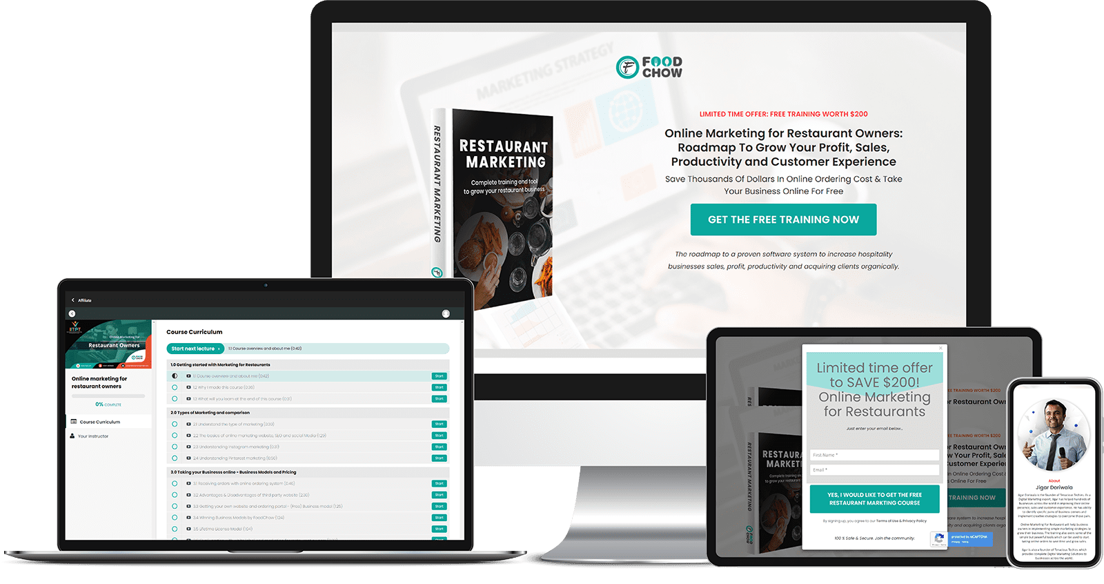 Restaurant Marketing Devices