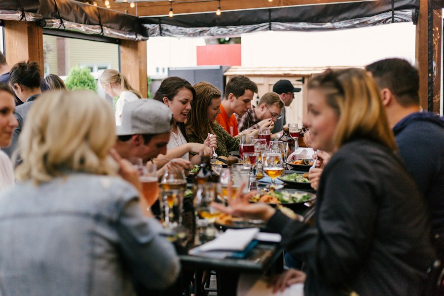 Book a table or order online
